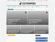 Tablet Screenshot of cultureelpersbureau.nl